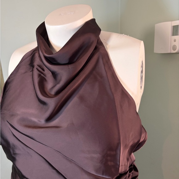 130. Le Chateau Women’s Dress - Dark Brown - Picture 2 of 5